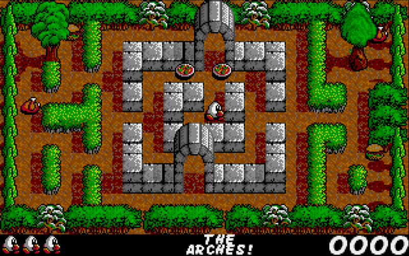Fast Food - Atari ST game screenshot (1989) by Code Masters